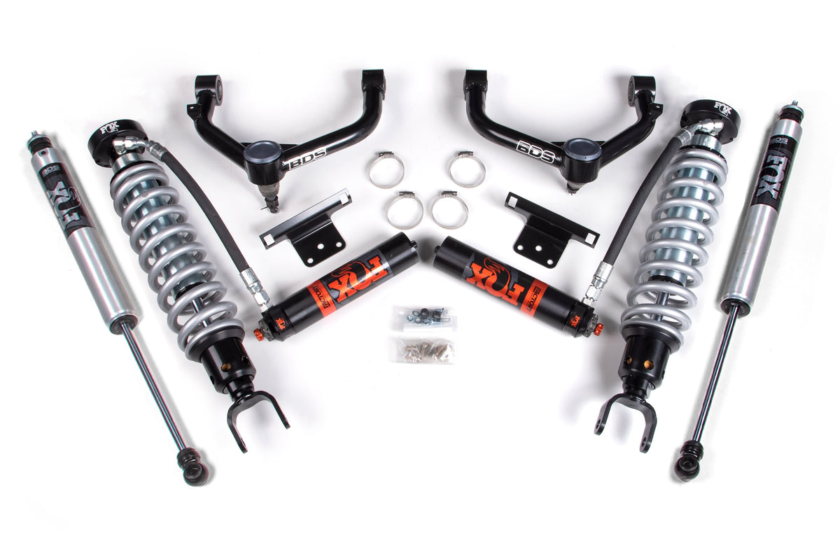 BDS Suspension 2 Inch Leveling Kit FOX 2.5 Coilover Ram 1500 2014-2018 4WD Diesel