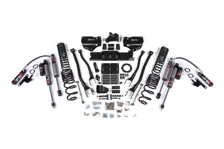 BDS Suspension 4 Inch Lift Kit w/ 4-Link Ram 2500 2019-2024 4WD Diesel - FOX 2.5 Performance Elite