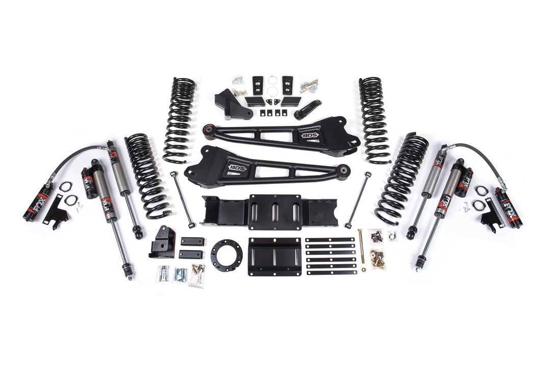 BDS Suspension 5.5 Inch Lift Kit w/ Radius Arm Ram 2500 2019-2027 4WD Gas - FOX 2.5 Performance Elite