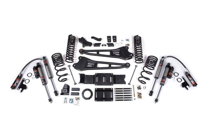BDS Suspension 4 Inch Lift Kit w/ Radius Arm Ram 2500 2019-2027 4WD Gas - FOX 2.5 Performance Elite