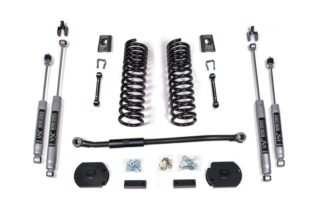 BDS Suspension 2 Inch Lift Kit Ram 2500 Power Wagon 2014-2024 4WD - NX2 Nitro Series