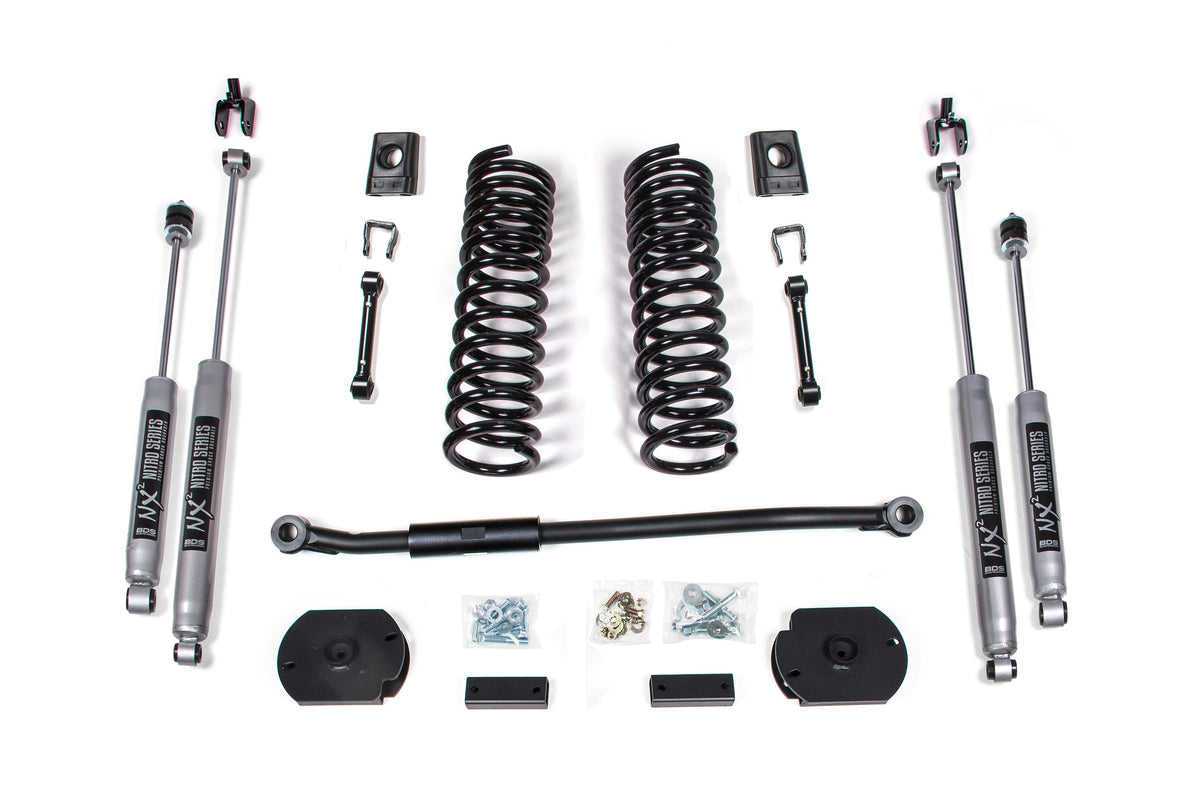 BDS Suspension 2 Inch Lift Kit Ram 2500 Power Wagon 2014-2024 4WD - NX2 Nitro Series