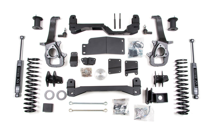 BDS Suspension 6 Inch Lift Kit Dodge Ram 1500 2009-2011 4WD - 3 Inch Coil Springs – NX2 Nitro Series