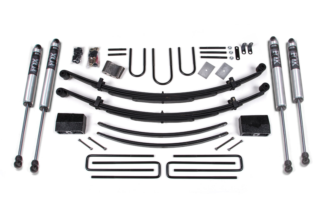 BDS Suspension 5 Inch Lift Kit Dodge W100/W200 1969-1973 4WD - FOX 2.0 Performance Series