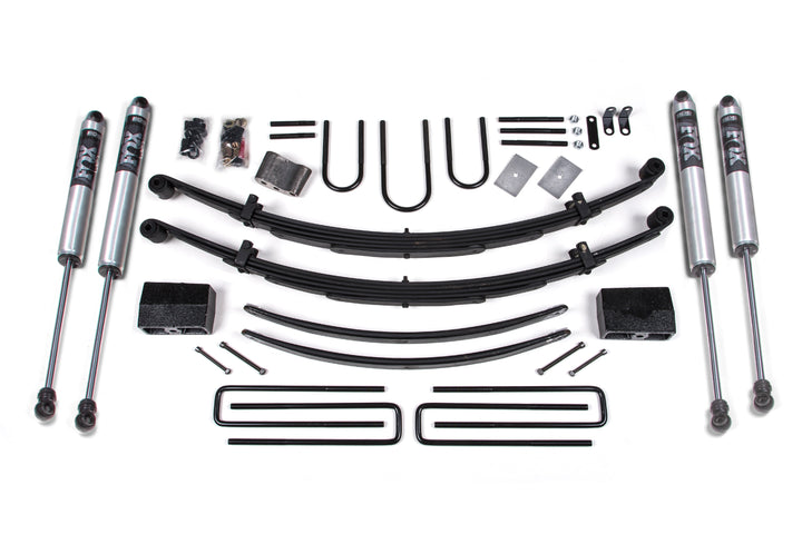 BDS Suspension 5 Inch Lift Kit Dodge W100/W200 1969-1973 4WD - FOX 2.0 Performance Series