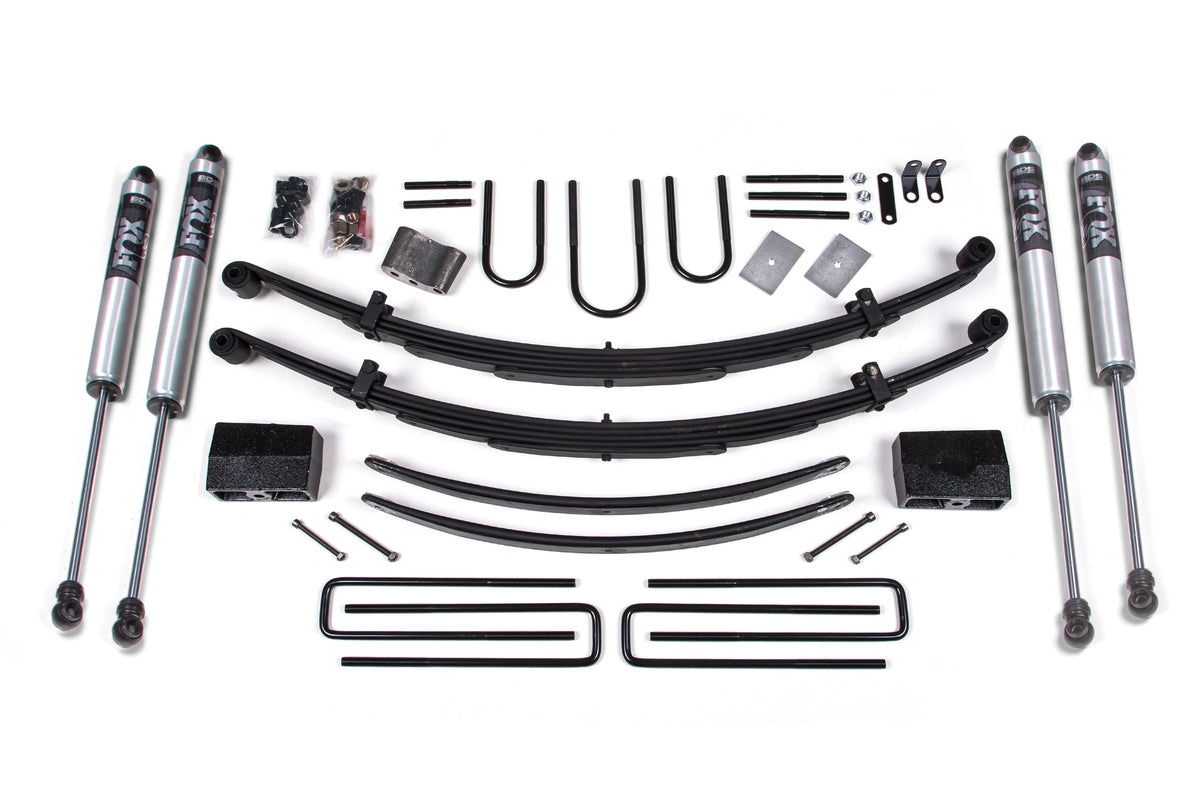 BDS Suspension 5 Inch Lift Kit Dodge W100/150 and W200/250 1974-1993 4WD - FOX 2.0 Performance Series