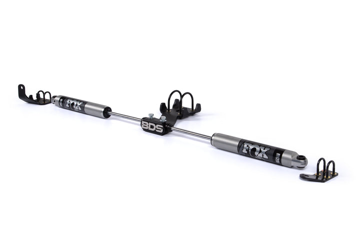BDS Suspension Dual Steering Stabilizer Kit w/ FOX 2.0 Performance Shocks Dodge Ram 1500 1994-2001 and 2500 1994-2002 4WD