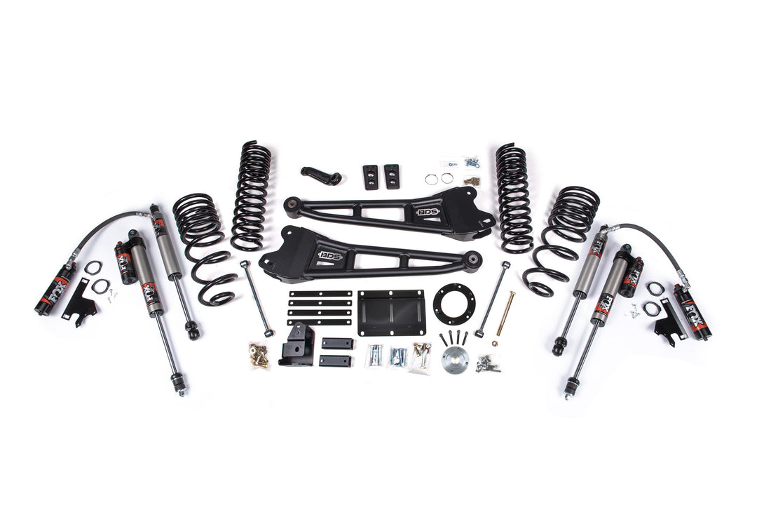 BDS Suspension 6 Inch Lift Kit w/ Radius Arm Ram 2500 2014-2018 4WD Diesel - FOX 2.5 Performance Elite