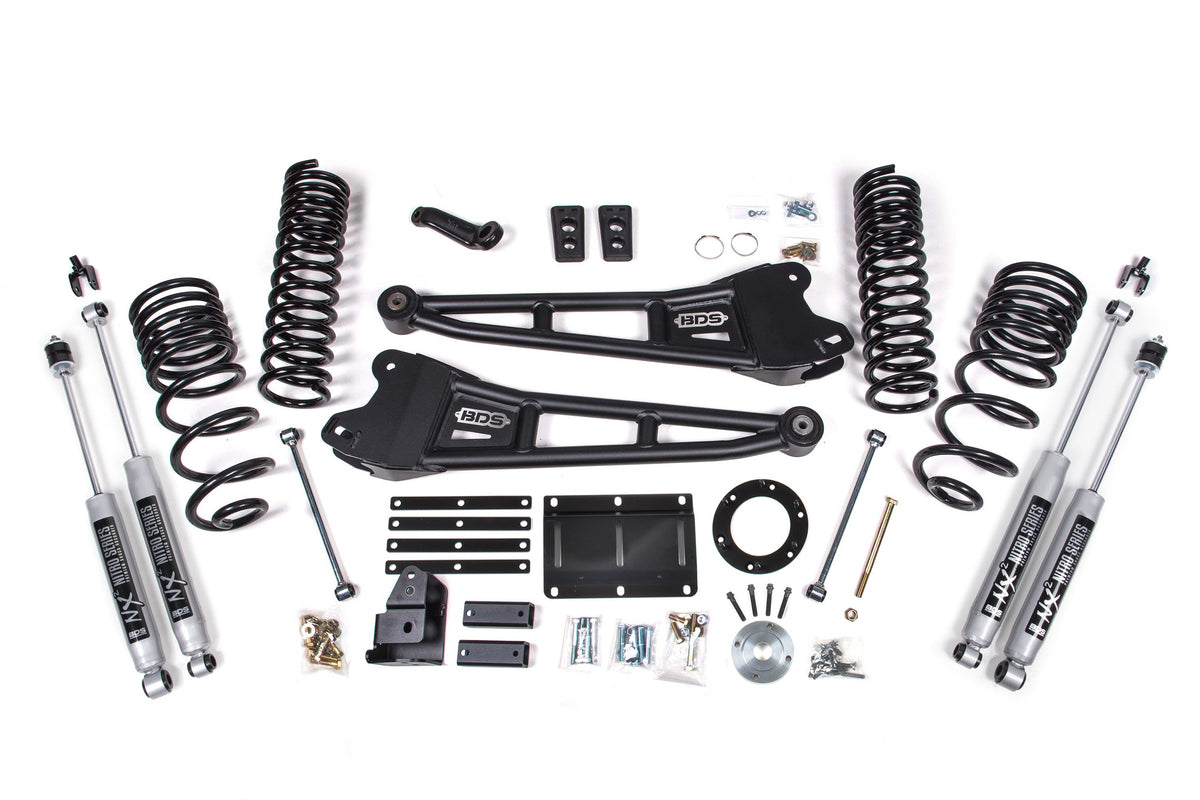 BDS Suspension 6 Inch Lift Kit w/ Radius Arm Ram 2500 2014-2018 4WD Diesel