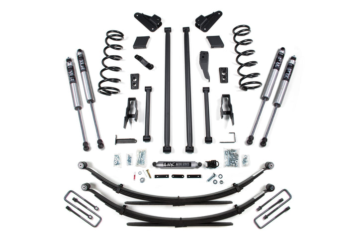 BDS Suspension 5 Inch Lift Kit Long Arm Conversion Dodge Ram 2500/3500 2000-2002 4WD - Leaf Springs / FOX 2.0 Performance Series