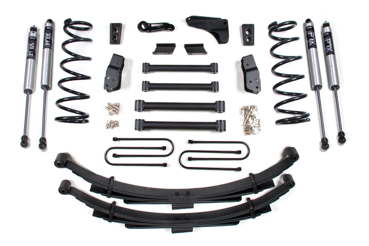 BDS Suspension 6 Inch Lift Kit Dodge Ram 2500/3500 2003-2007 4WD Diesel - Leaf Springs / 3-1/2 Inch Axle / FOX 2.0 Performance Series