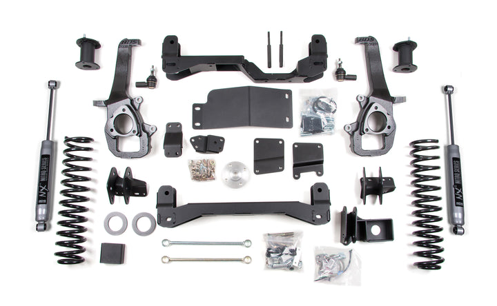 BDS Suspension 4 Inch Lift Kit Ram 1500 2013-2018 4WD - 3 Inch Coil Springs / NX2 Nitro Series