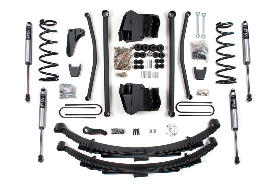 BDS Suspension 6 Inch Lift Kit Long Arm Dodge Ram 2500 2009-2013/Ram 3500 2009-2012 4WD Diesel - Block Kit – 3-1/2 Inch Axle / FOX 2.0 Performance Series