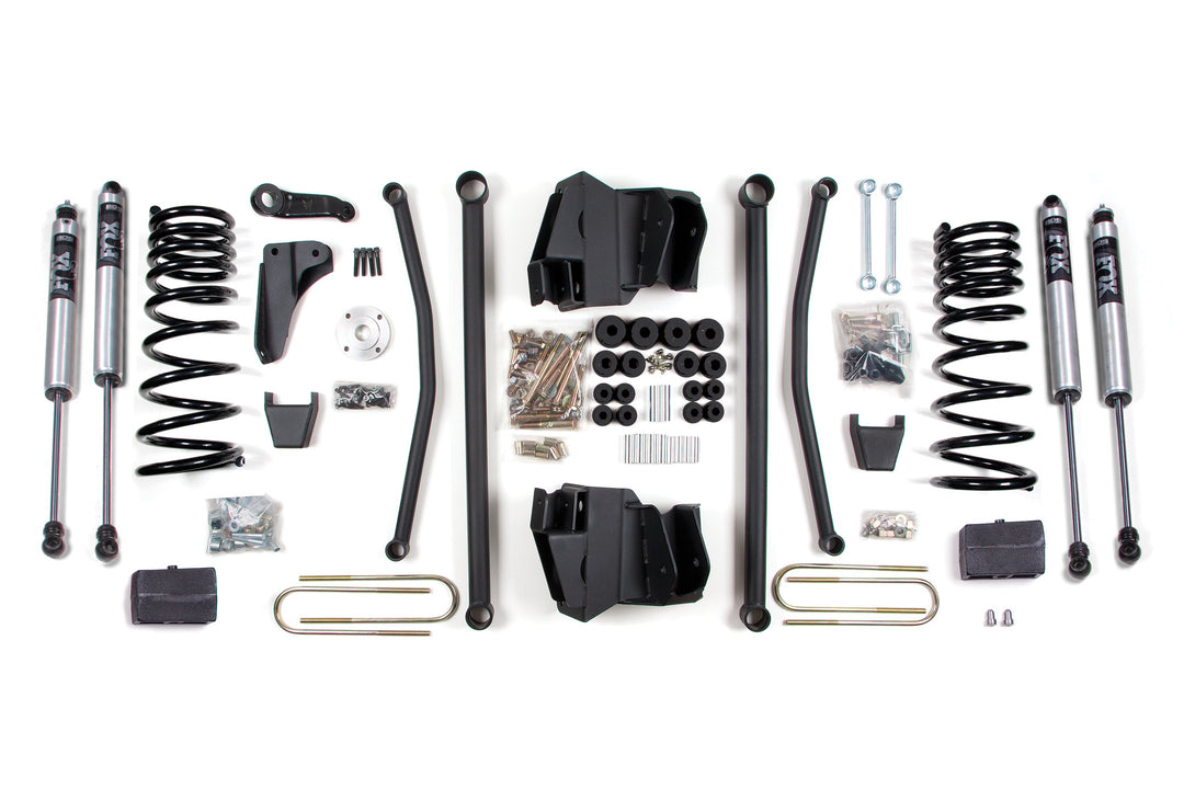 BDS Suspension 8 Inch Lift Kit Long Arm Dodge Ram 2500/3500 2003-2007 4WD Diesel - Block Kit with 3-1/2 Inch Axle / FOX 2.0 Performance Series / Automatic