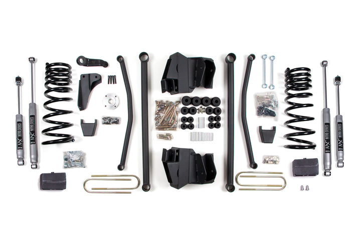 BDS Suspension 8 Inch Lift Kit Long Arm Dodge Ram 2500/3500 2003-2007 4WD Diesel - Block Kit with 3-1/2 Inch Axle / NX2 Nitro Series / Automatic