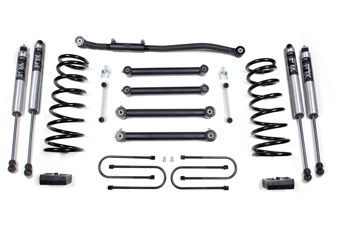 BDS Suspension 3 Inch Lift Kit Dodge Ram 2500 2003-2013 &amp; 3500 2003-2012 4WD Gas - 4 Inch Axle / FOX 2.0 Performance Series