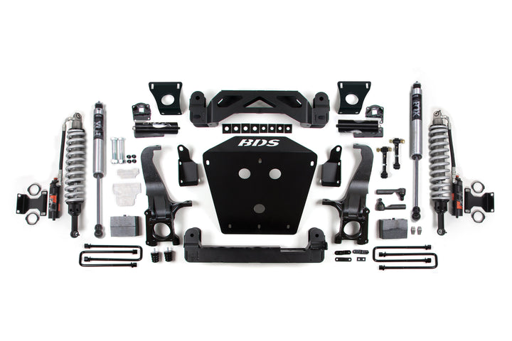 BDS Suspension 7 Inch Lift Kit FOX 2.5 Performance Elite Coil-Over Toyota Tundra 2007-2015 2/4WD - FOX 2.0 Performance Series