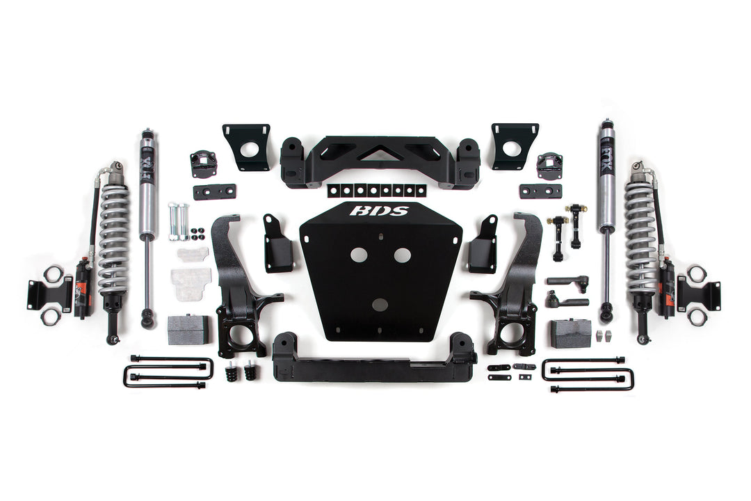 BDS Suspension 5 Inch Lift Kit FOX 2.5 Performance Elite Coilover Toyota Tundra 2007-2015 2/4WD - FOX 2.0 Performance Series