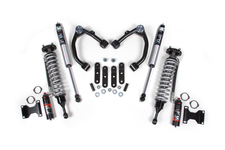 BDS Suspension 3 Inch Lift Kit FOX 2.5 Performance Elite Coil-Over Toyota Tundra 2007-2021 2/4WD - FOX 2.0 Performance Series