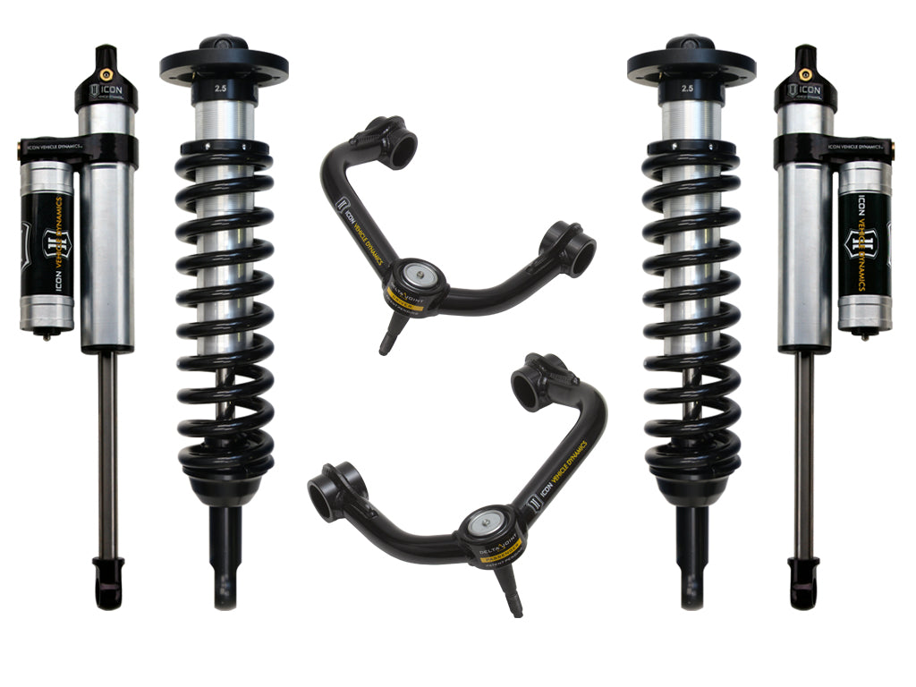 ICON Vehicle Dynamics 2004-2008 Ford F-150 2WD, 0-2.63" Lift, Stage 3 Suspension System, Tubular