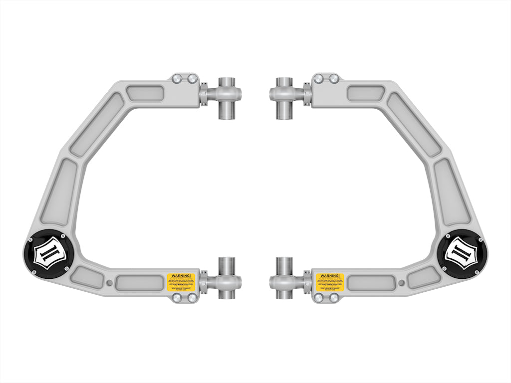 ICON Vehicle Dynamics 2022-2026 Toyota Tundra, Billet Upper Control Arm Kit, w/ Delta Joint Pro