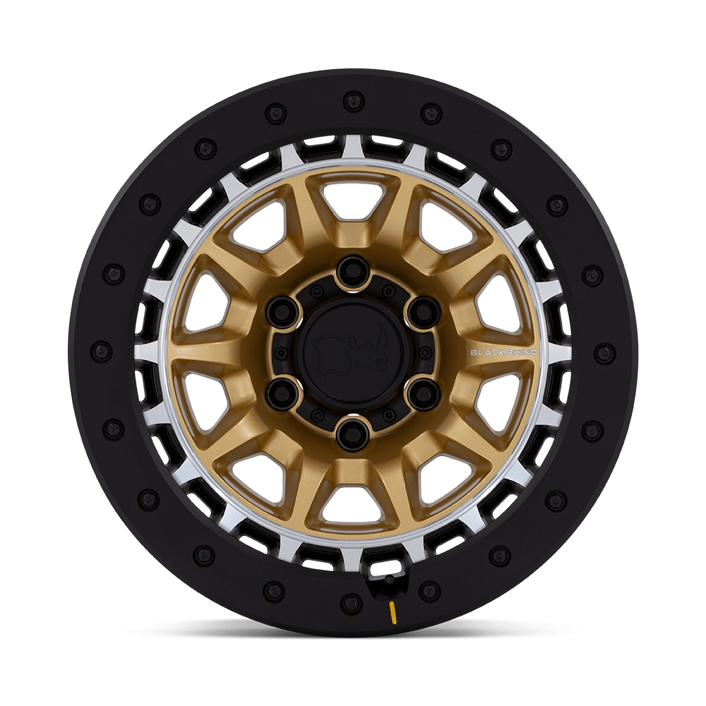 Matte Gold W/ Machined Ring