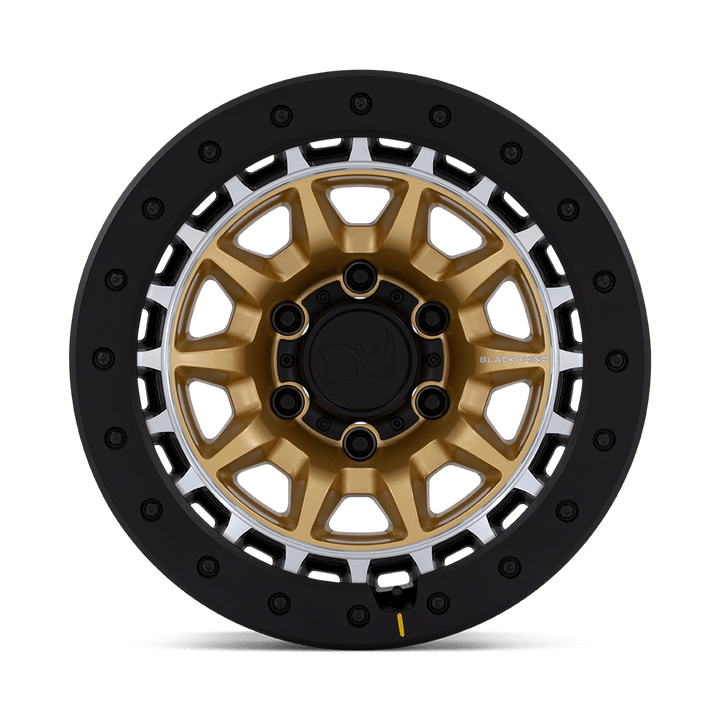 Matte Gold W/ Machined Ring