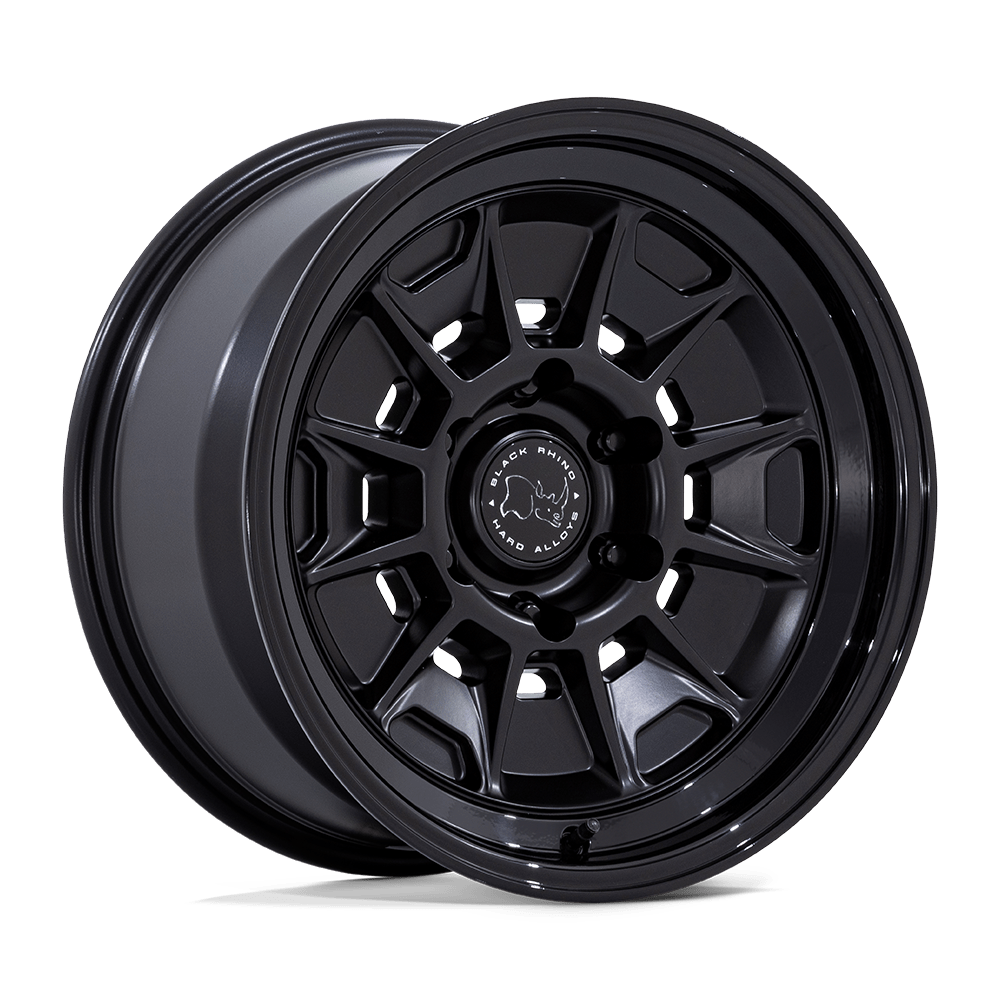 FINISH::MATTE BLACK W/ GLOSS BLACK LIP