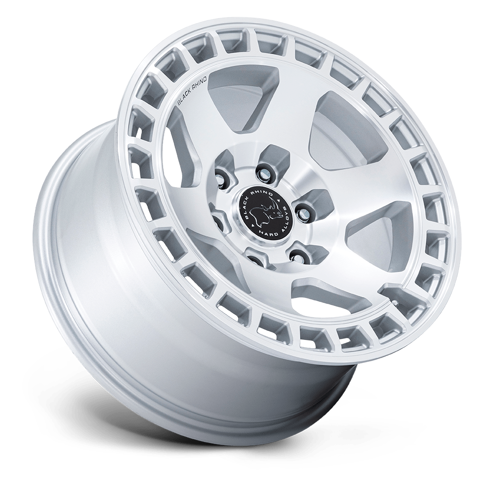 Gloss Silver W/ Machined Face