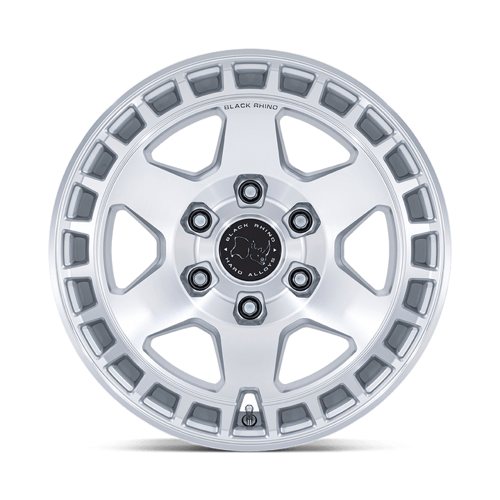 Gloss Silver W/ Machined Face