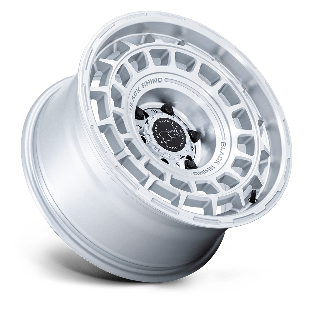 Silver W/ Machined Face