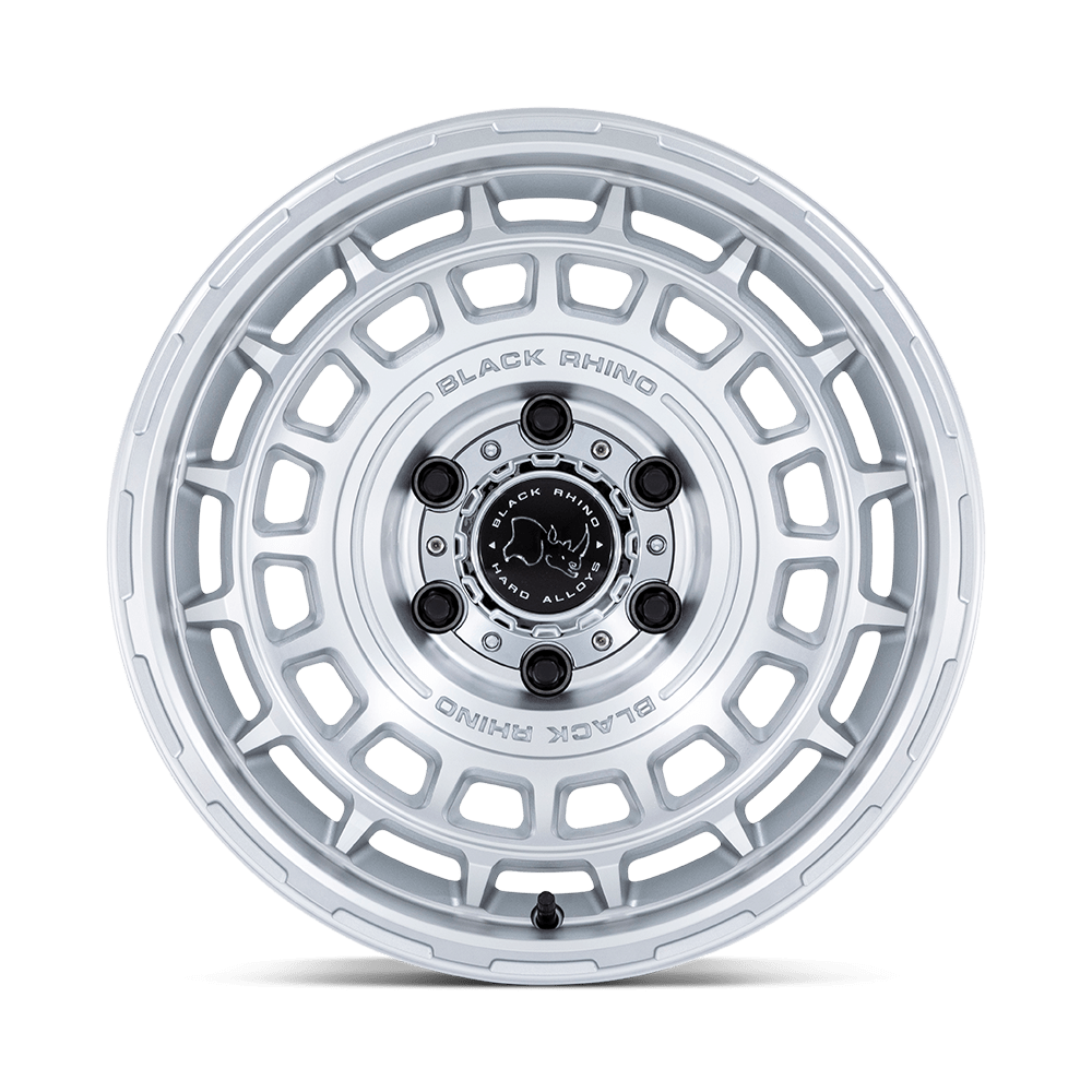 Silver W/ Machined Face