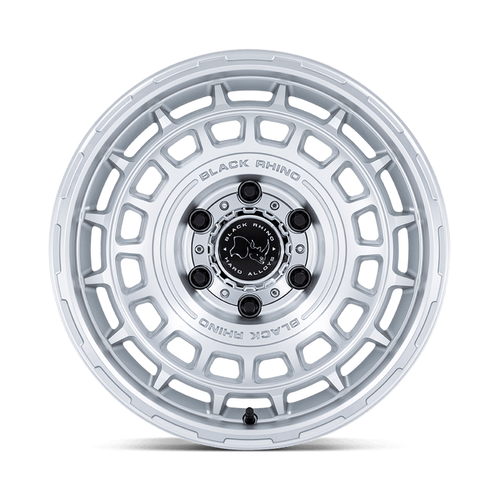 Silver W/ Machined Face