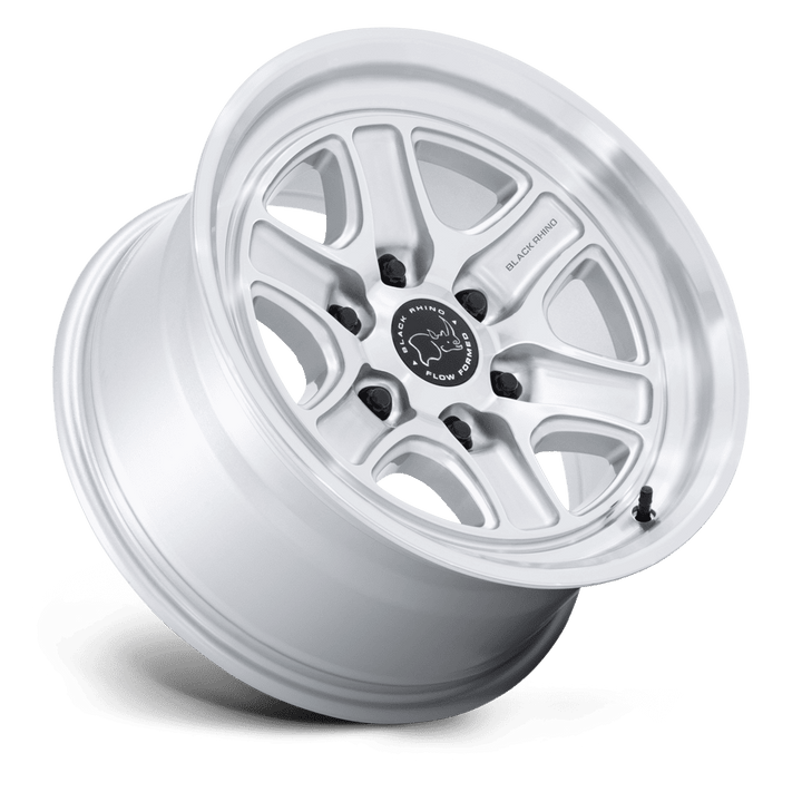 Gloss Silver W/ Machined Face