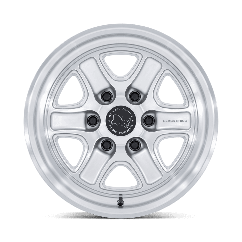 Gloss Silver W/ Machined Face