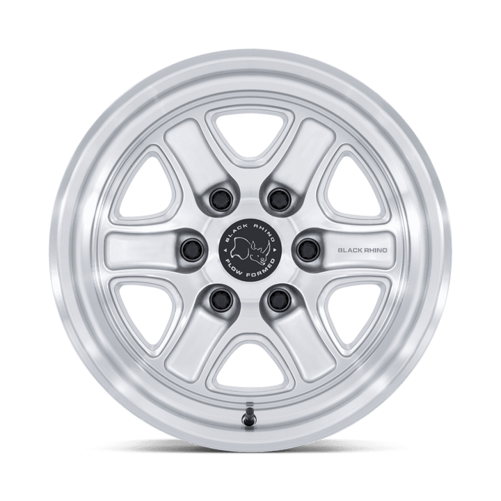 Gloss Silver W/ Machined Face