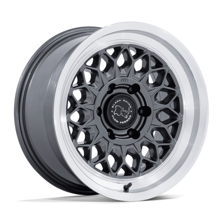 FINISH::GLOSS GUNMETAL W/ MACHINED LIP