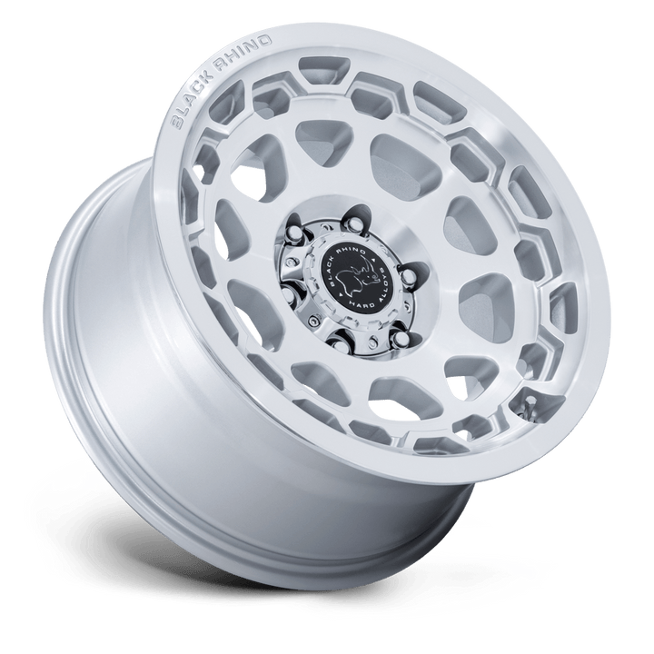 Gloss Silver W/ Machined Face