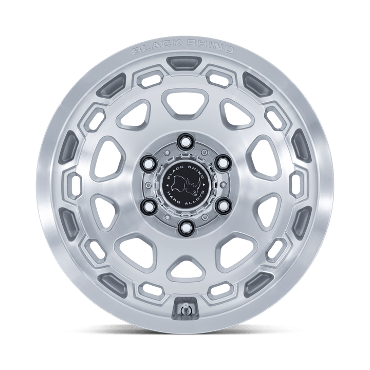 Gloss Silver W/ Machined Face