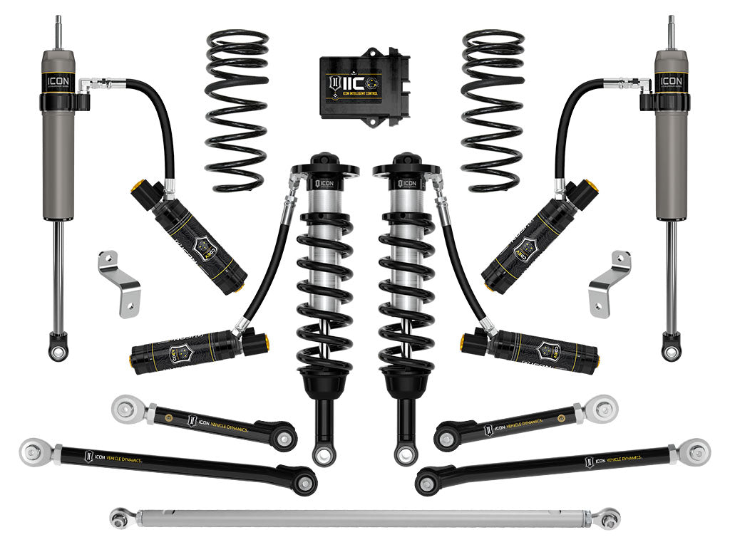 ICON Vehicle Dynamics 2023-2026 Toyota Sequoia TRD Pro, 1-2.5" Lift, Stage 10 2.5 Suspension System, Tubular
