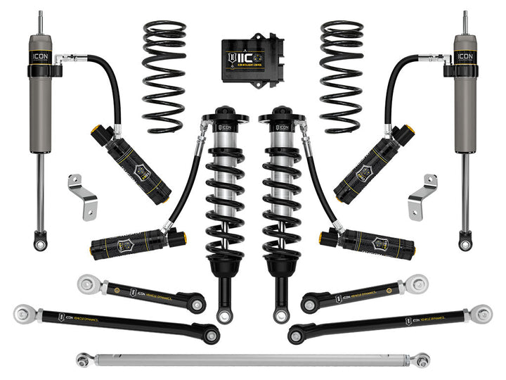 ICON Vehicle Dynamics 2023-2026 Toyota Sequoia TRD Pro, 1-2.5" Lift, Stage 10 2.5 Suspension System, Tubular