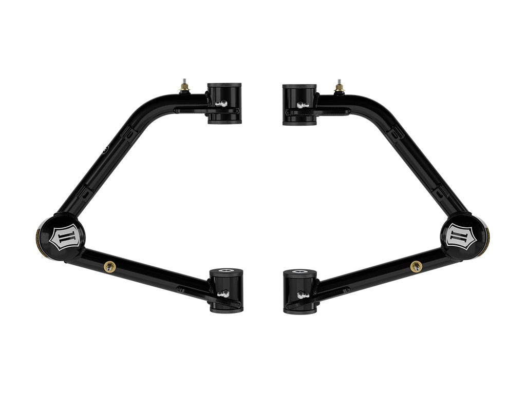 ICON Vehicle Dynamics 2023-2026 GMC Canyon/Chevrolet Colorado Trail Boss & ZR2, Tubular Upper Control Arms, w/ Delta Joint PRO