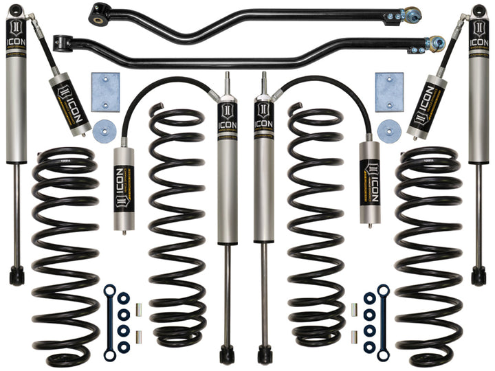 ICON Vehicle Dynamics 2007-18 Jeep JK Wrangler, 3" Lift, Stage 3 Suspension System