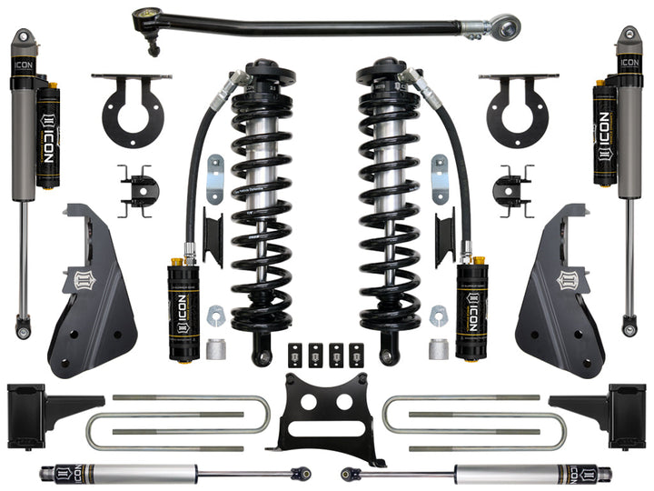 ICON Vehicle Dynamics 2017-2022 Ford F250/F350, 4-5.5" Lift, Stage 4 Suspension System
