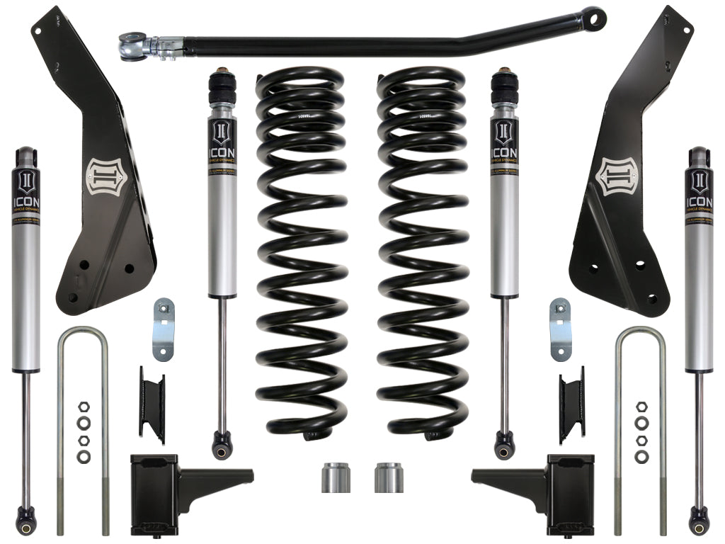ICON Vehicle Dynamics 2011-2016 Ford F250/F350, 4.5" Lift, Stage 1 Suspension System