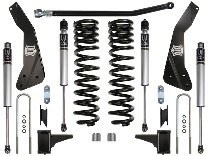ICON Vehicle Dynamics 2011-2016 Ford F250/F350, 4.5" Lift, Stage 1 Suspension System