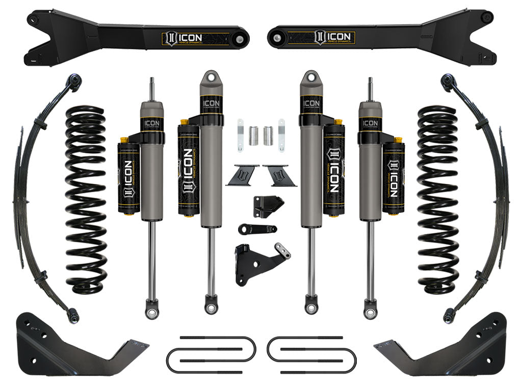 ICON Vehicle Dynamics 2005-2007 Ford F250/F350, 7" Lift, Stage 5 Suspension System, w/Radius Arm