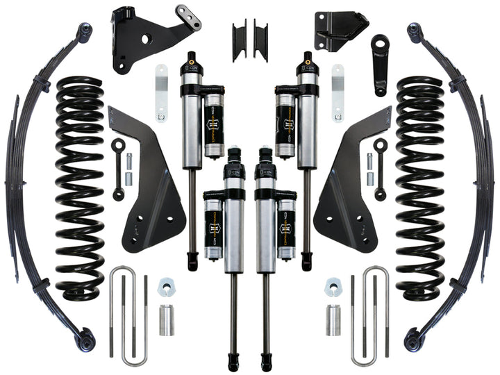 ICON Vehicle Dynamics 2008-2010 Ford F250/F350, 7" Lift, Stage 4 Suspension System