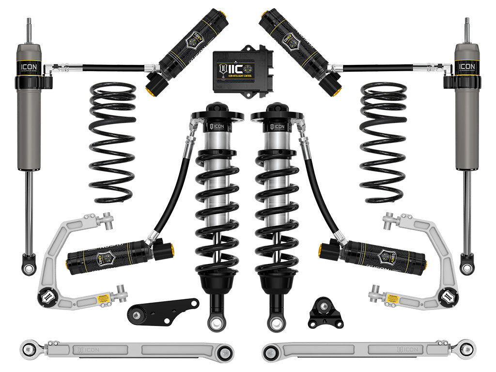ICON Vehicle Dynamics 2024-2026 Toyota Tacoma 1.25-3" Lift, Stage 10 Suspension System, Billet, Triple Rate Rear Springs