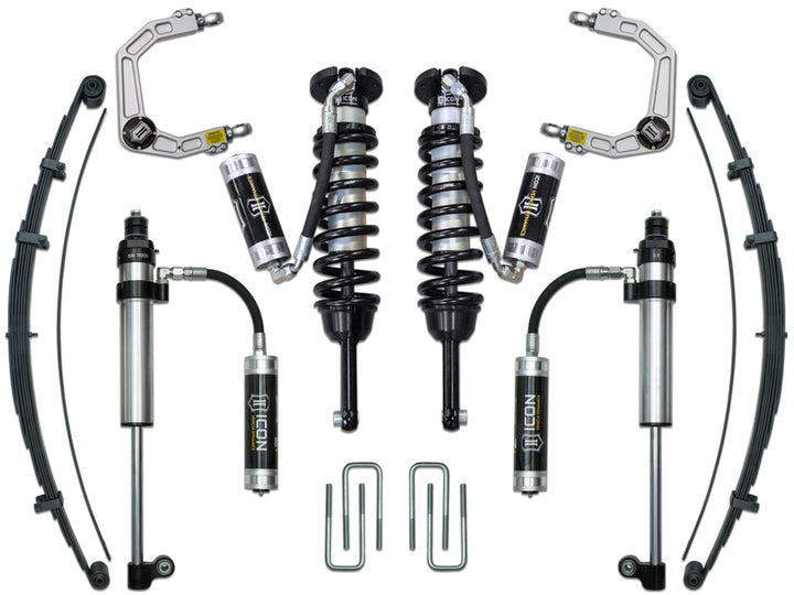 ICON Vehicle Dynamics 2005-2015 Toyota Tacoma 0-3.5" Lift, Stage 8 Suspension System, Billet